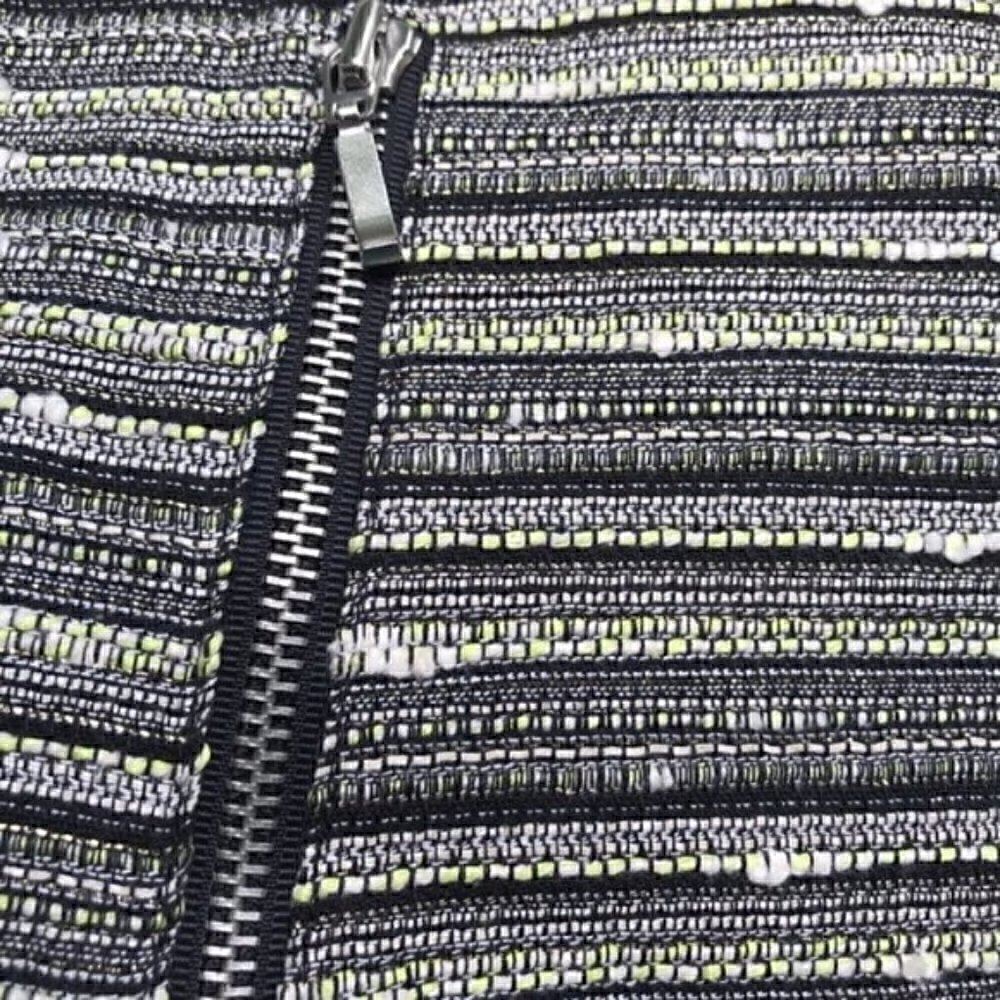 Mossimo: V-Neck Zipper Tweed Jacket Sz 18 - Picture 7 of 8